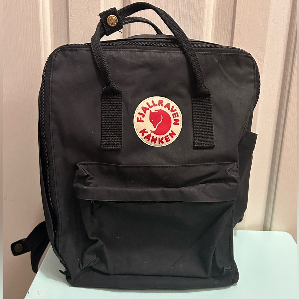 Fjallraven Kanken Classic Black Backpack
